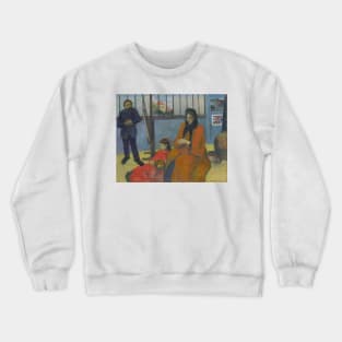 Schuffenecker's Studio by Paul Gauguin Crewneck Sweatshirt